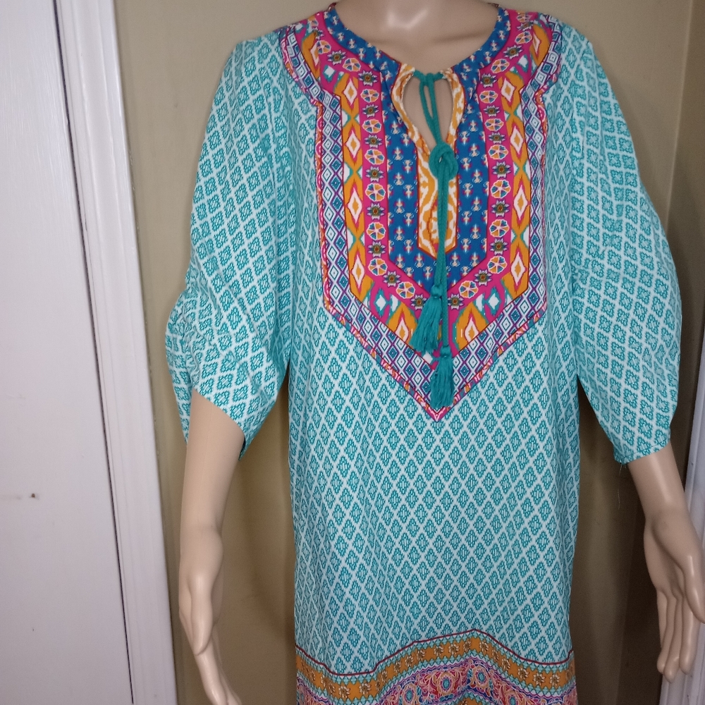 Urban co co printed tunic